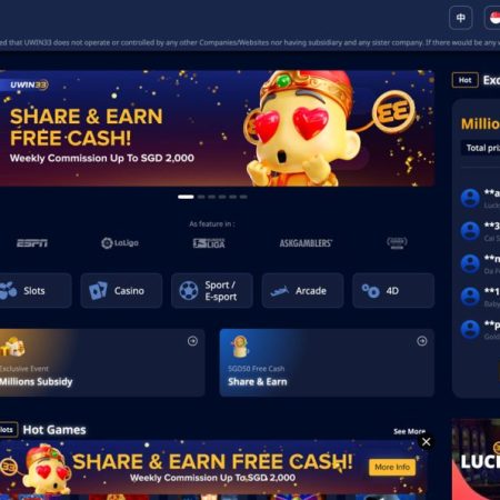 UWIN33 Free Credit Casino Download